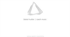 Desktop Screenshot of czechmusic.org